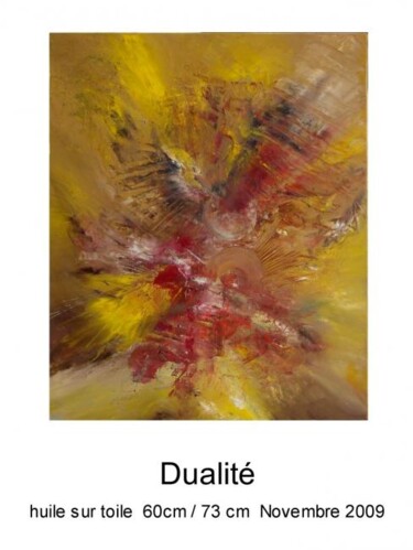 Peinture intitulée "Dualité" par Mona Roussette, Œuvre d'art originale