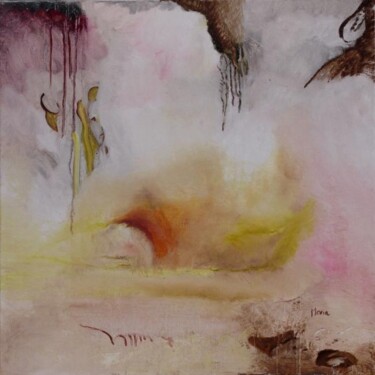 Peinture intitulée "le rythme des secre…" par Mona Roussette, Œuvre d'art originale