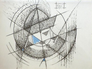 Zeichnungen mit dem Titel "Naéma" von Mone Popp, Original-Kunstwerk, Andere