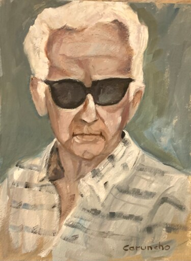 Painting titled "Guillermo" by Mónica Caruncho Fontela, Original Artwork, Oil