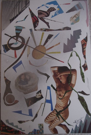 Collages titled "Small things" by Monica Ciobanu, Original Artwork, Other
