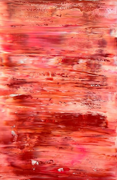 Картина под названием "TIME AFTER TIME" - Monica Maja Richardson, Подлинное произведение искусства, Акрил Установлен на Дере…