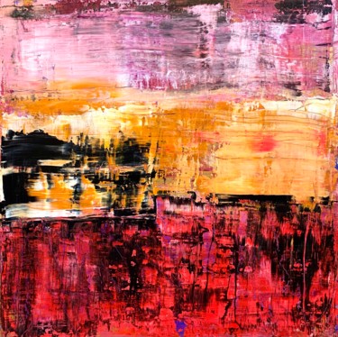 DREAMING Painting titled "DREAMING" by Monica Maja Richardson, Original Art, Acrylic Mounted on Wood Panel