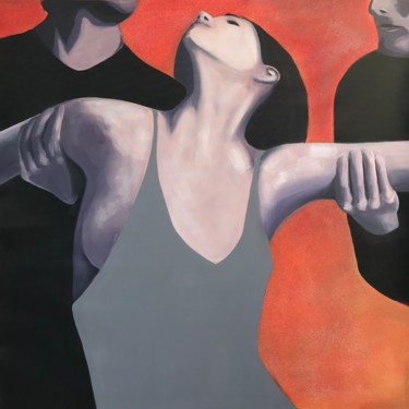 Pittura intitolato "Lightness" da Mónica Silva, Opera d'arte originale, Acrilico