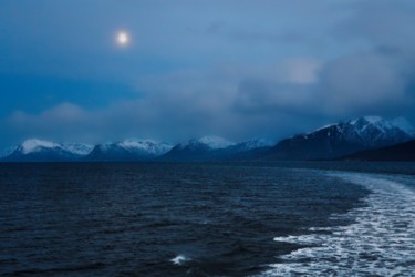 Fotografie mit dem Titel "Norwegian Winterdre…" von Monika Cherkaoui, Original-Kunstwerk, Digitale Fotografie