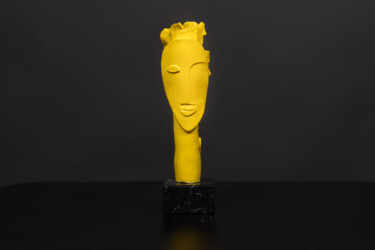 Skulptur mit dem Titel "CHARMING" von Monika Hartl, Original-Kunstwerk, Keramik