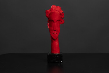 Skulptur mit dem Titel "MABELLE" von Monika Hartl, Original-Kunstwerk, Keramik
