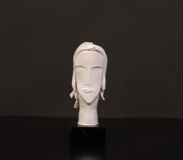 Sculpture titled "ALBA" by Monika Hartl, Original Artwork, Ceramics