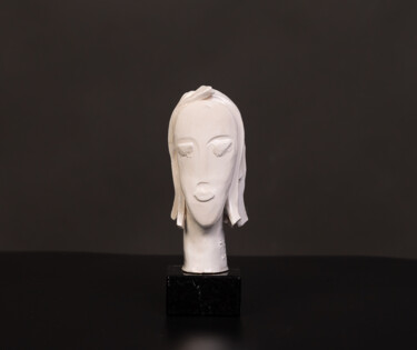Sculpture titled "ALIDA" by Monika Hartl, Original Artwork, Ceramics