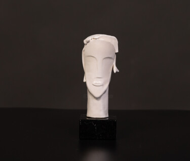 Skulptur mit dem Titel "ADONE" von Monika Hartl, Original-Kunstwerk, Keramik