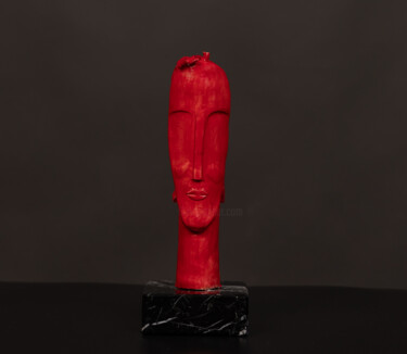 Skulptur mit dem Titel "AMAT" von Monika Hartl, Original-Kunstwerk, Keramik