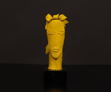 Sculpture titled "ALDO" by Monika Hartl, Original Artwork, Ceramics