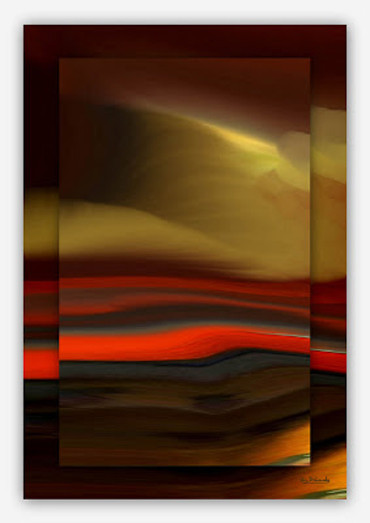 Incendio Pintura intitulada "Incendio" por Monica Mascolo, Obras de arte originais, Pintura digital