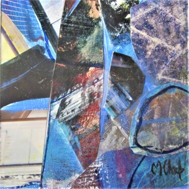 Malerei mit dem Titel "Collages 11/19" von Monique Chef, Original-Kunstwerk, Collagen
