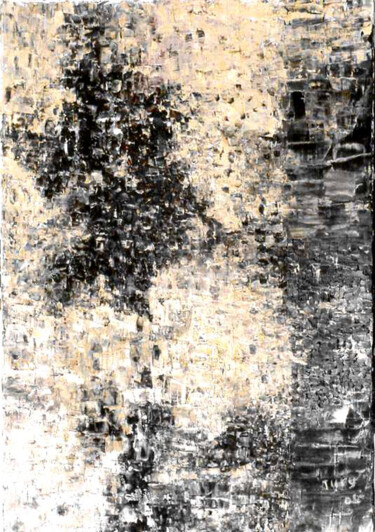 Картина под названием "Impasse" - Monique-Laurence Jury, Подлинное произведение искусства, Масло Установлен на Деревянная ра…