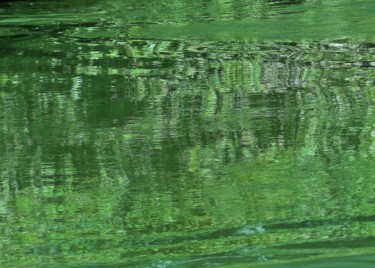 Photographie intitulée "La rivière qui chan…" par Monique Anna Michel, Œuvre d'art originale