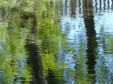 Fotografia zatytułowany „Magie sur l'eau 2” autorstwa Monique Anna Michel, Oryginalna praca, Fotografia nie manipulowana