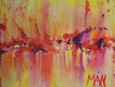 Pittura intitolato "MIRAGE" da Monique Ninio (MAN), Opera d'arte originale, Acrilico