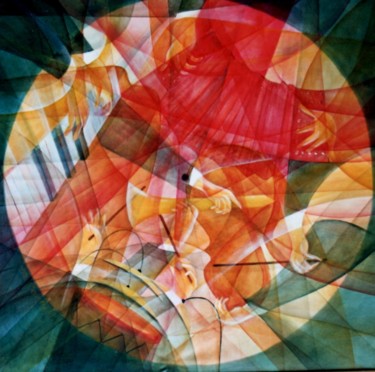 Peinture intitulée "Mains de l'orchestre" par Monique Tackels, Œuvre d'art originale, Huile
