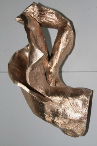 Sculpture titled "Suffisance - Etapes…" by Monique Vivian, Original Artwork, Metals