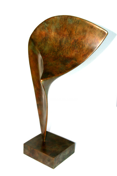 Скульптура под названием "L'Envol" - Monique Vivian, Подлинное произведение искусства, Металлы