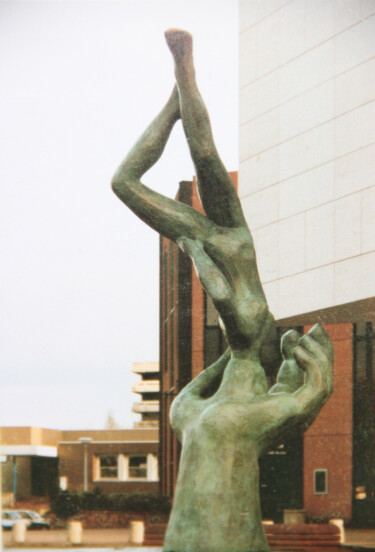 Sculpture intitulée "Création de l'Unive…" par Monique Vivian, Œuvre d'art originale, Métaux