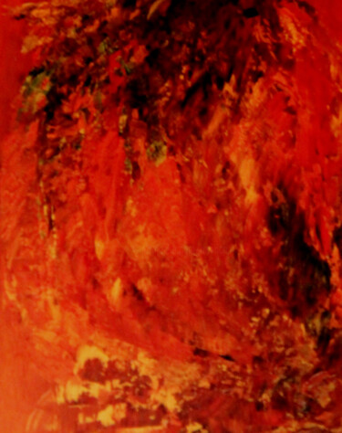 Painting titled "Explosion grandiose…" by Monique Vivian, Original Artwork, Acrylic