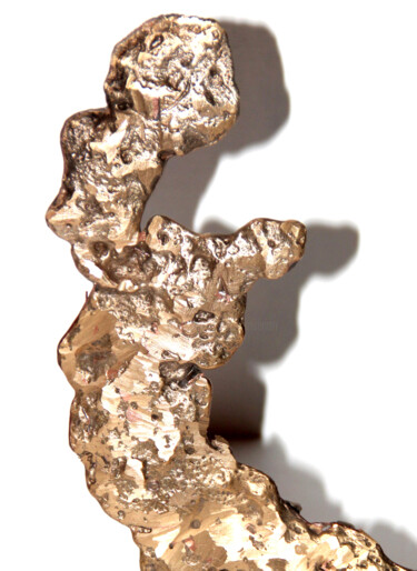 Skulptur mit dem Titel "Sculpture en Cours…" von Monique Vivian, Original-Kunstwerk, Metalle