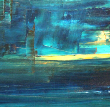 Schilderij getiteld ""Clair de Lune" - C…" door Monique Vivian, Origineel Kunstwerk, Acryl