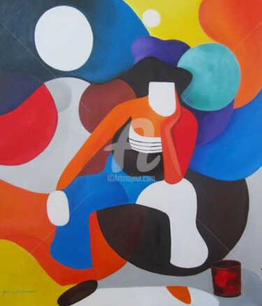 Pintura titulada "EXPLOSION DE COLOR" por Monica Lowenberg, Obra de arte original, Oleo