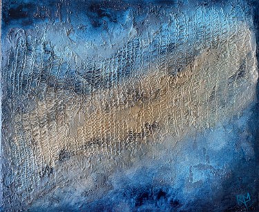 Painting titled "modèle Deep Ocean…" by Richard Monnay, Original Artwork, Acrylic
