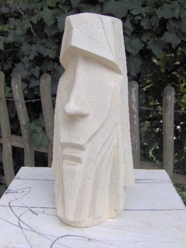 Sculpture titled "Rano aroi" by Pascal Jean Léon Cozler, Original Artwork