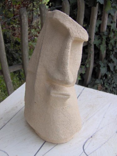 Sculpture titled "Orongo" by Pascal Jean Léon Cozler, Original Artwork