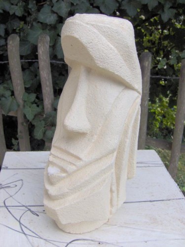 Sculpture titled "Ote henua" by Pascal Jean Léon Cozler, Original Artwork
