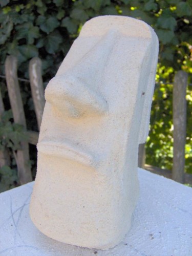 Skulptur mit dem Titel "Moko" von Pascal Jean Léon Cozler, Original-Kunstwerk
