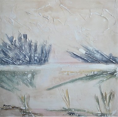 Картина под названием "terres incertaines…" - Monro, Подлинное произведение искусства, Масло