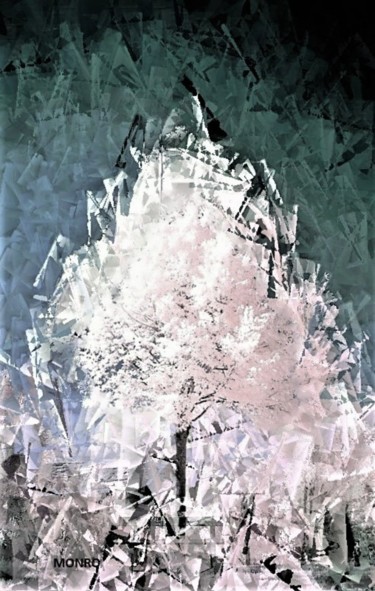 Arte digitale intitolato "L'hiver 1" da Monro, Opera d'arte originale, Lavoro digitale 2D