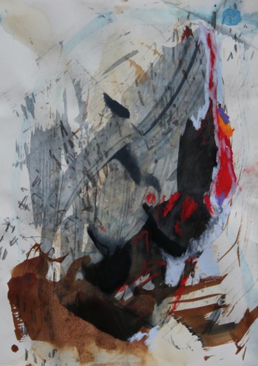 Malerei mit dem Titel "Ohne Titel" von Monika Schwertmann, Original-Kunstwerk, Acryl