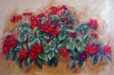 Painting titled "Alegries" by Rosa Montal Riba, Original Artwork