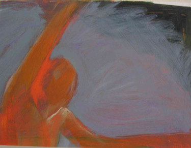 Peinture intitulée "Sous le soleil 2" par Montamets, Œuvre d'art originale, Acrylique