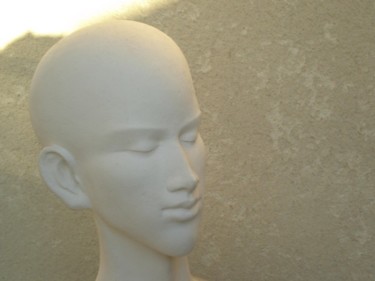 Sculptuur getiteld "En soi" door Frédérique Montane, Origineel Kunstwerk, Terra cotta