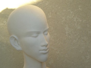 Sculpture titled "En soi" by Frédérique Montane, Original Artwork, Terra cotta