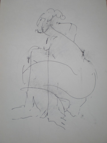 Dessin intitulée "p5090006.jpg" par Frédérique Montane, Œuvre d'art originale