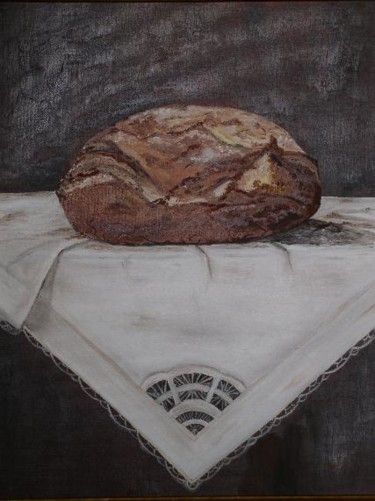 Pintura titulada "pan" por Rona Monte, Obra de arte original
