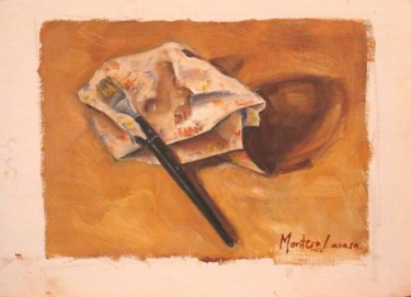 Pintura titulada "pincel" por Matías Montero Lacasa, Obra de arte original