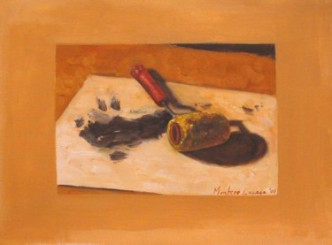 Pintura titulada "rodillo" por Matías Montero Lacasa, Obra de arte original