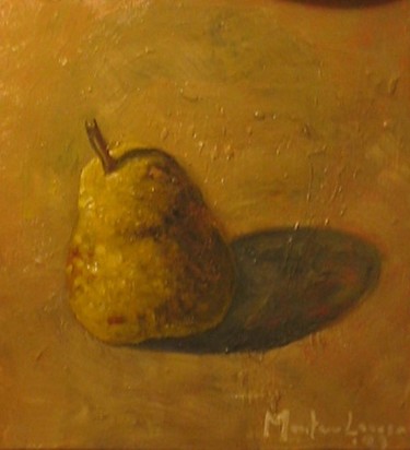 Pintura titulada "pera" por Matías Montero Lacasa, Obra de arte original