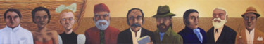 Painting titled "Por curiosos" by Matías Montero Lacasa, Original Artwork