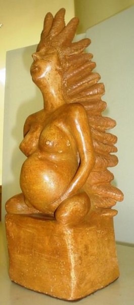 Escultura intitulada "A LUZ NATUREZA" por Montesa, Obras de arte originais
