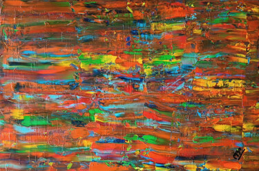 Картина под названием "Colour series 02" - Montse Barberà Pujol, Подлинное произведение искусства, Акрил